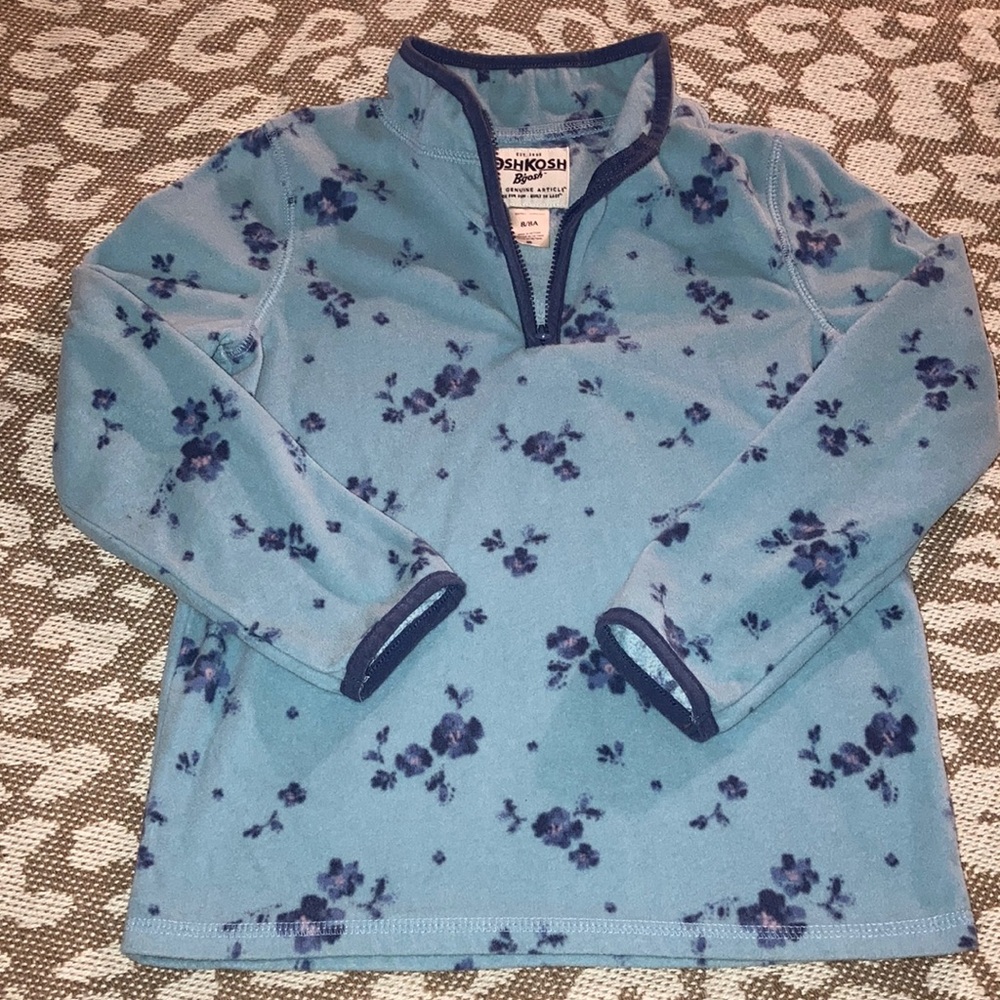 Girls Quarter Zip Fleece